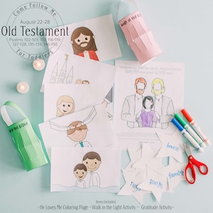 Come Follow Me Primary 2022 TODDLER: Old Testament Lesson 35 Aug 22 - Aug 28 // LDS Primary 2022, Old Testament, Old Testament Primary