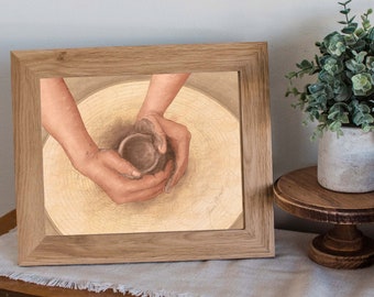 The Maker's Hands // Kunstwerk, oude testament, christelijk kunstwerk