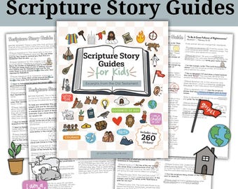 2026 Old Testament Scripture Story Guides for Kids | Come Follow Me 2026
