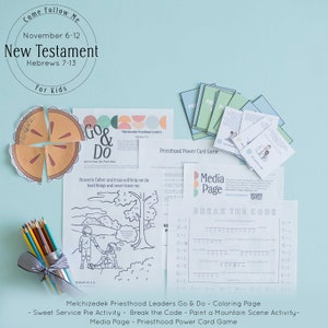 Come Follow Me Primary 2023 ELEMENTARY: New Testament Lesson 46 November 6-12 // LDS Primary 2023, New Testament 2023, New Testament Primary