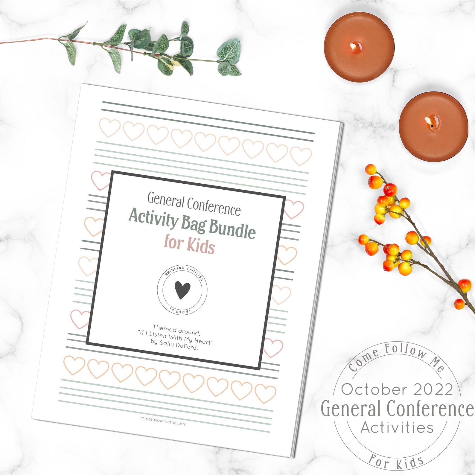LDS General Conference Bundle October 2022 // LDS Faith Etsy