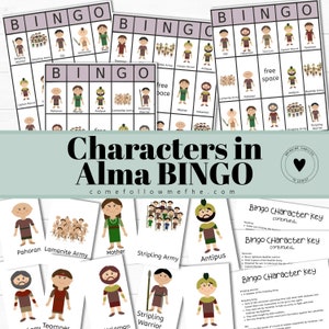 Bingo - Characters in Alma Edition