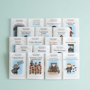 Book of Mormon Basket Books Bundle // Book of Mormon Study, Book of Mormon Stories, LDS Primary, Come Follow Me 2024, 2024 Primary