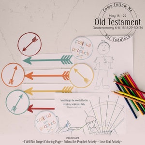 Come Follow Me Primary 2022 TODDLER: Old Testament Lesson 21 May 16-May 22 // LDS Primary 2022, Old Testament, Old Testament Primary