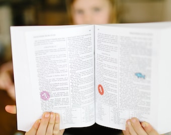 Old Testament Scripture Stickers // 2022 Primary, Come Follow Me 2022, Old Testament 2022, Old Testament Study