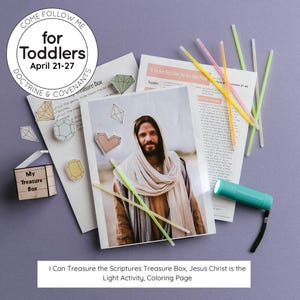 Come Follow Me Primary 2025 TODDLER: Doctrine and Covenants Lesson 17 April 21-27 | LDS Primary, Doctrine and Covenants, D&C Primary Lesson