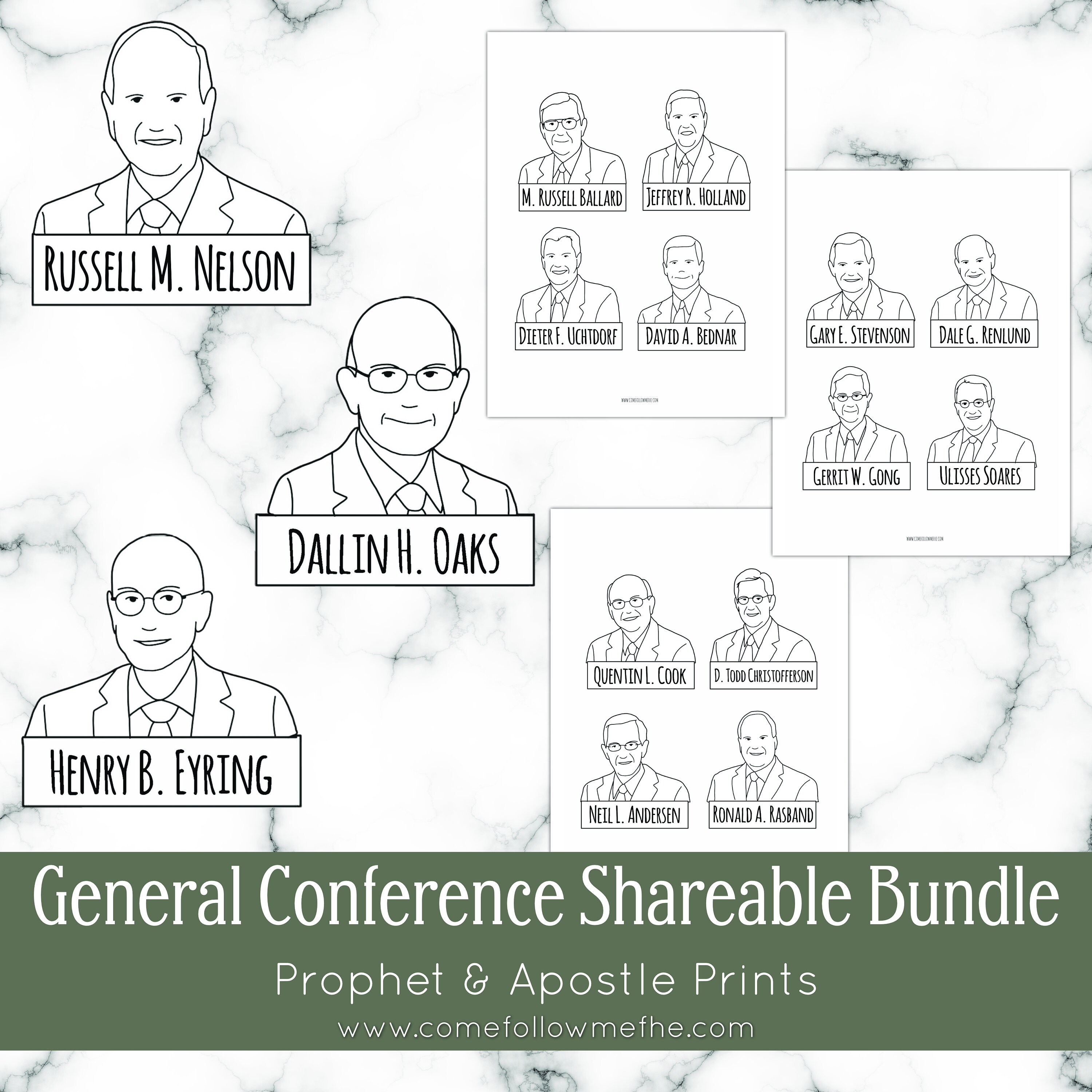 General Conference Activity Bag Bundle for Kids // October 2023 ...