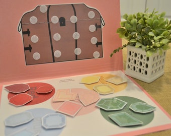 Treasured up in Heaven File Folder Game