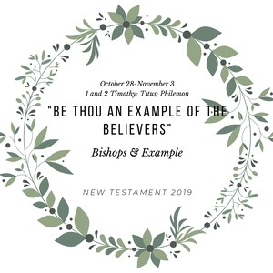 New Testament Come Follow Me Lesson 42