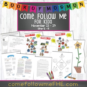 Book of Mormon - Lesson 46 (Nov 23-29)