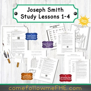 Joseph Smith Lessons 1-4