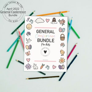 LDS General Conference Bundle April 2022 // LDS Faith, General Conference Activities