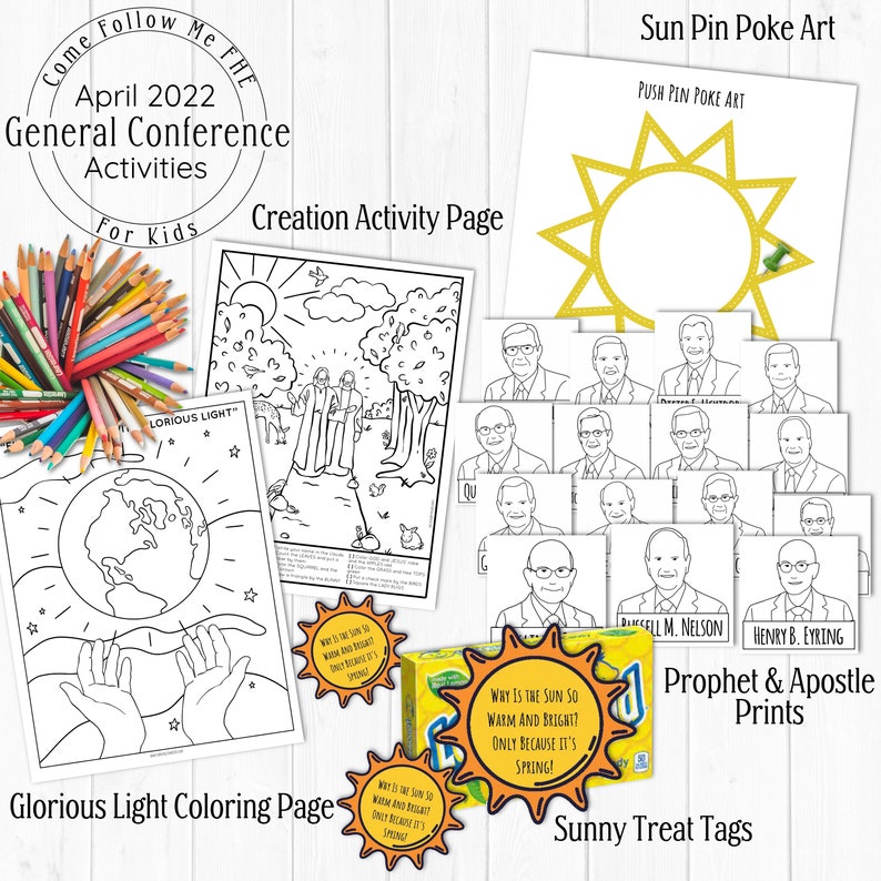 LDS General Conference Bundle April 2022 // LDS Faith General Etsy