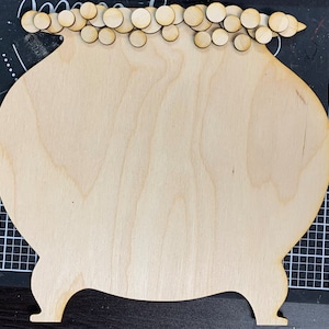 12 inch Cauldron with bubbles