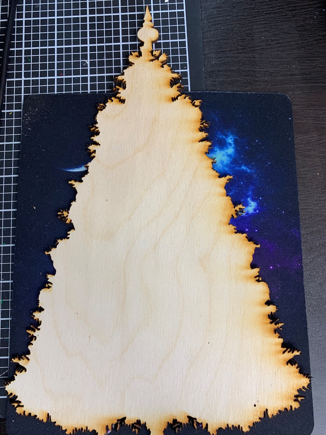 Christmas Tree Wood Cut Out Etsy