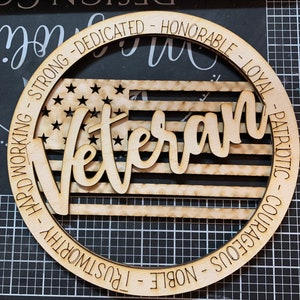 Veteran Door hanger