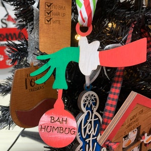 Grinch Christmas Ornament