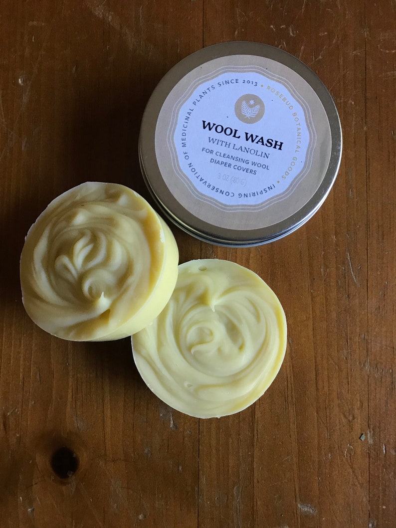 Wool Wash Concentrated Lanolin Bar Soap With Organic Oils Etsy