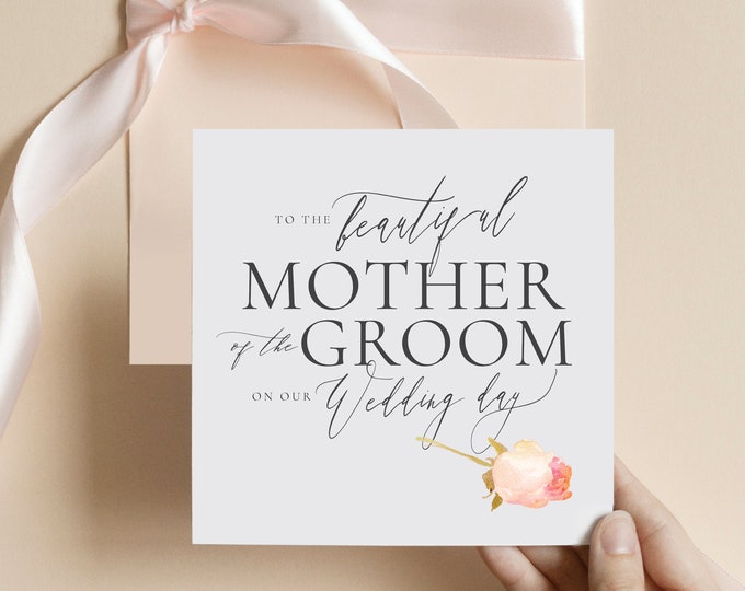 To My Parents Wedding Card Thank You Wedding Card Parents Etsy