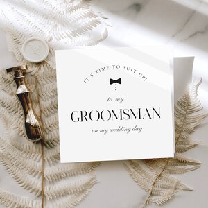 Biglietto di ringraziamento GROOMSMAN con sceneggiatura moderna / Biglietto di ringraziamento GROOMSMAN, Biglietto per festa nuziale / Biglietto di nozze Best Man, Paggio, Usher