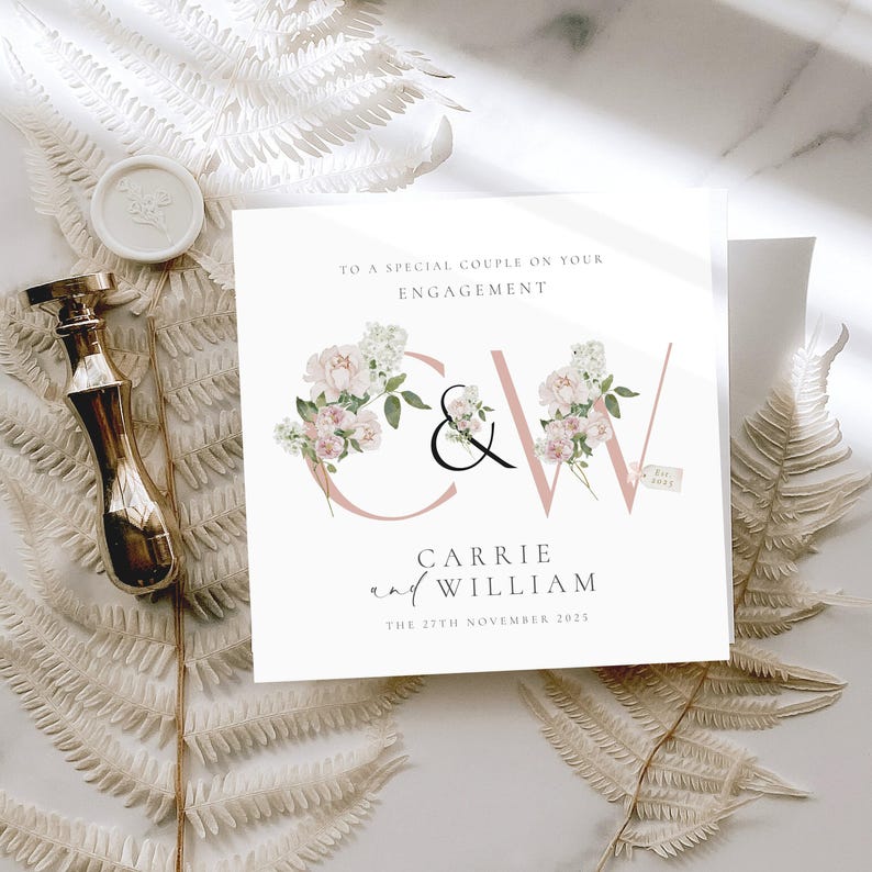 Cartão de casamento PERSONALIZADO IRMÃ E CUNHADO | Para minha irmã e cunhado | Cunhada | Cunhado | Cartão de celebração de casamento imagem 6