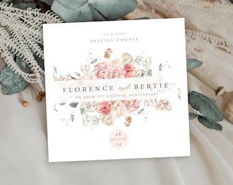 Carte d'anniversaire de beau-frère, carte de félicitations, belle-soeur, beau-frère, cadeau pour couple, carte-cadeau, 1er anniversaire