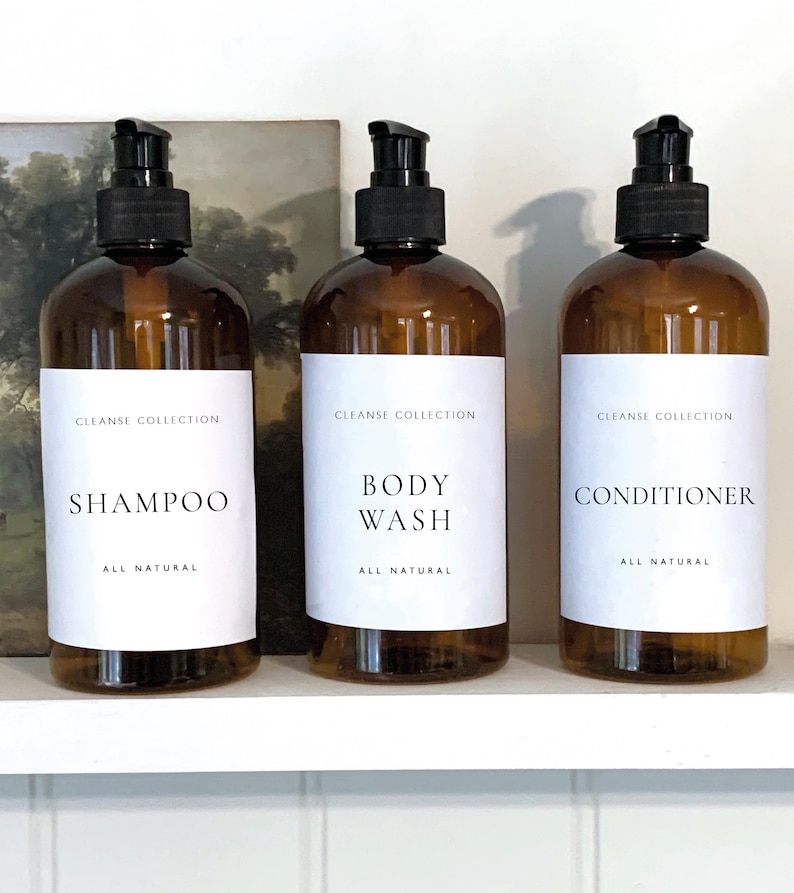 BATHROOM KITCHEN Storage Labels Hand Wash Labels Etsy UK