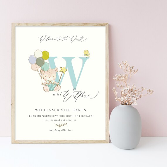 Birth announcement sales without photo