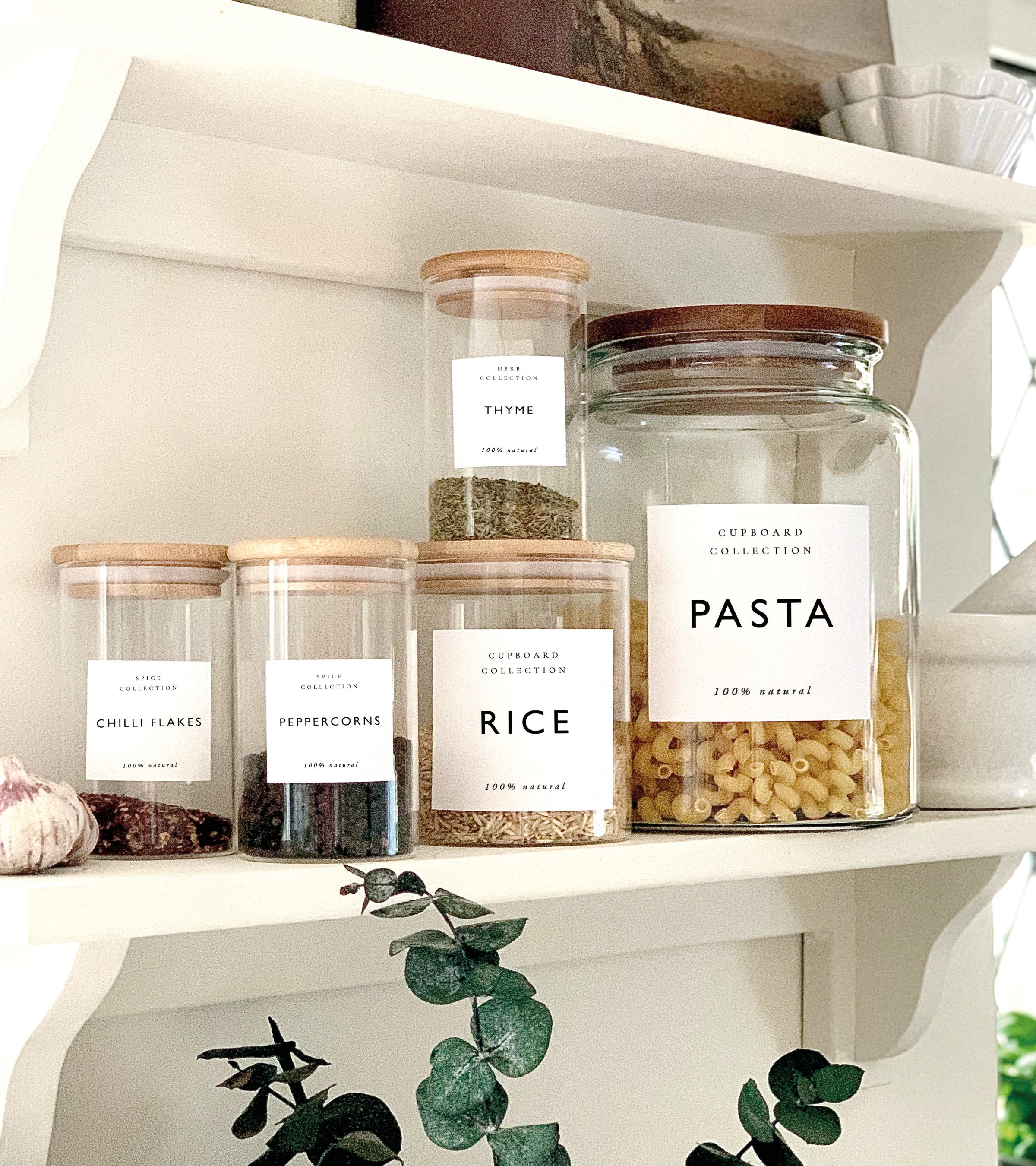 Buy Wooden Lid Pantry Jars with 12 Herbs – Spice It Your Way