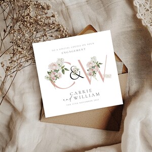Cartão de casamento PERSONALIZADO IRMÃ E CUNHADO | Para minha irmã e cunhado | Cunhada | Cunhado | Cartão de celebração de casamento imagem 4