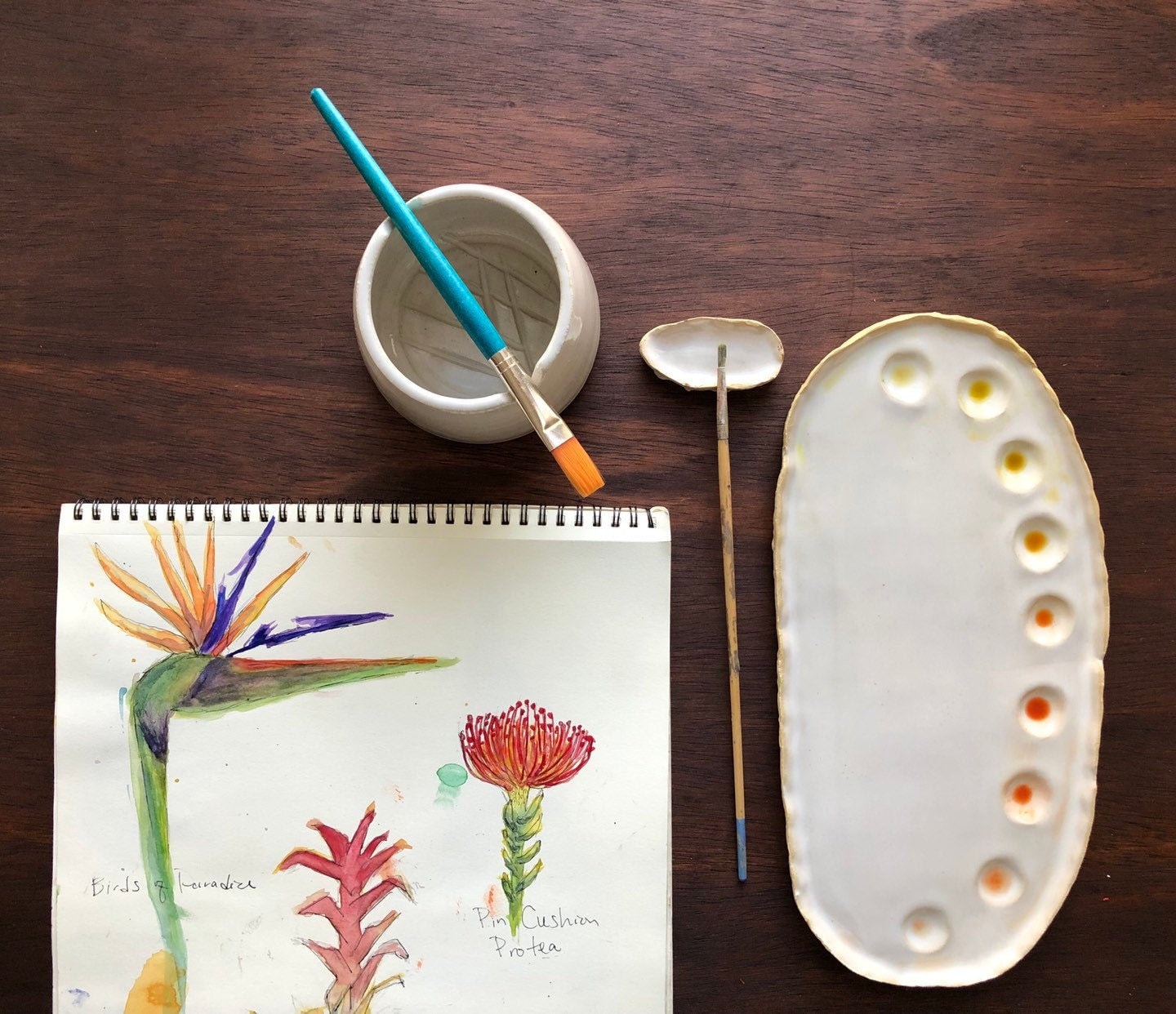 Artist Finished Palette Oil Acrylic Paint Tray Painting Tool Home DIY Craft Artist Finished Palette Oil Acrylic Paint Tray Painting Tool Home DIY Craft