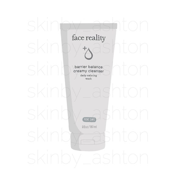 Face Reality Barrier Balance Creamy Cleanser | Illustration