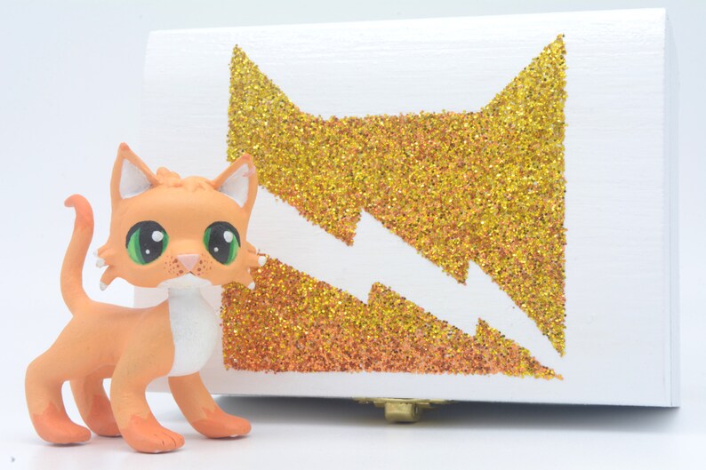 Firestar Warrior Cats LPS Custom Littlest Pet Shop Clay Bobble Etsy