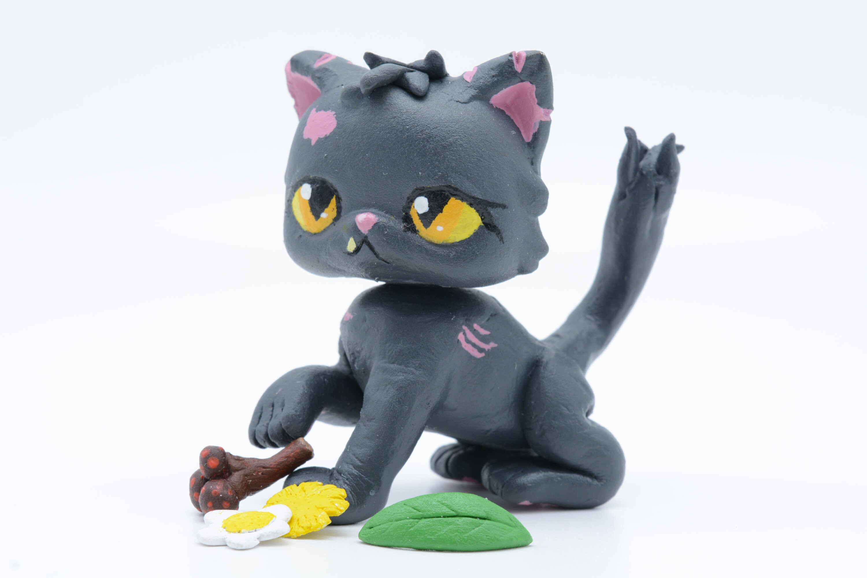 Yellowfang Warrior Cats LPS Littlest Pet Shop Clay Custom Etsy