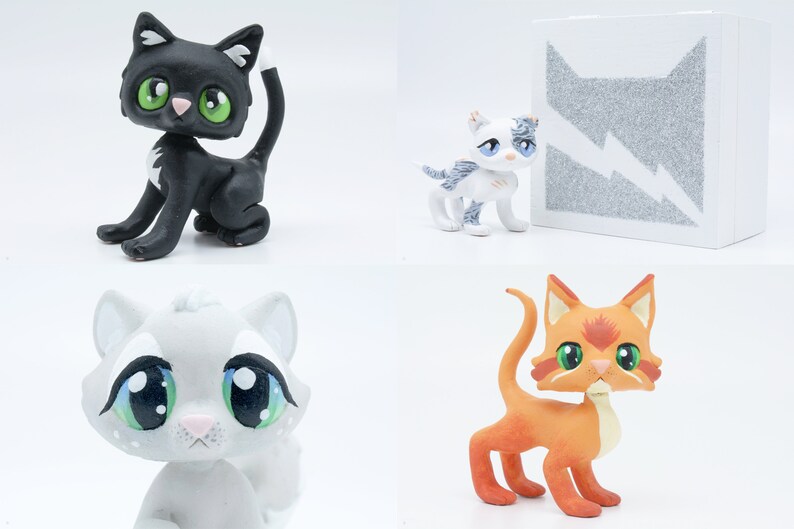 ANY Warrior Cats LPS Custom Littlest Pet Shop Clay Bobble