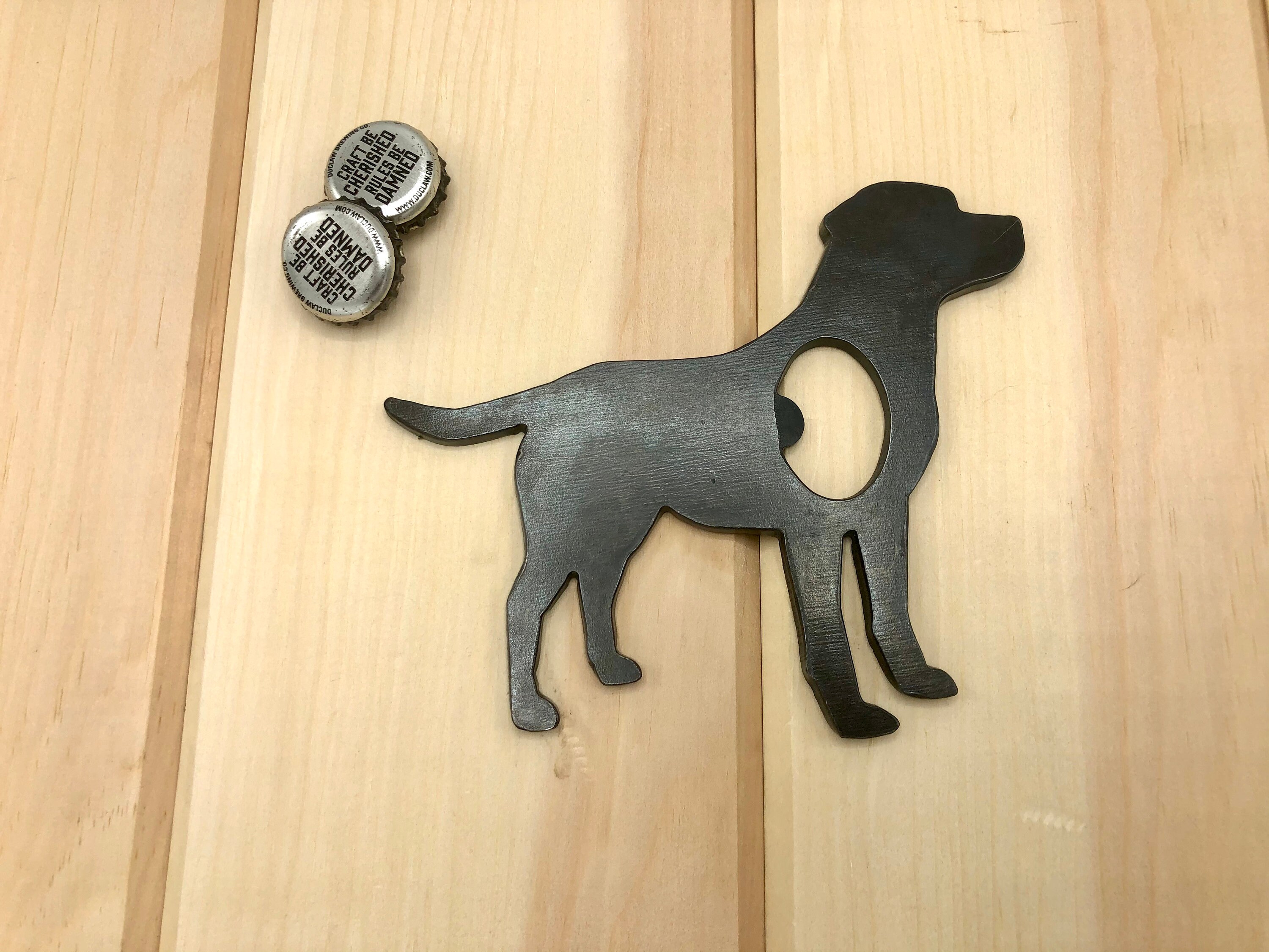 Black Labrador Labrador Retriever Metal Bottle Opener Etsy