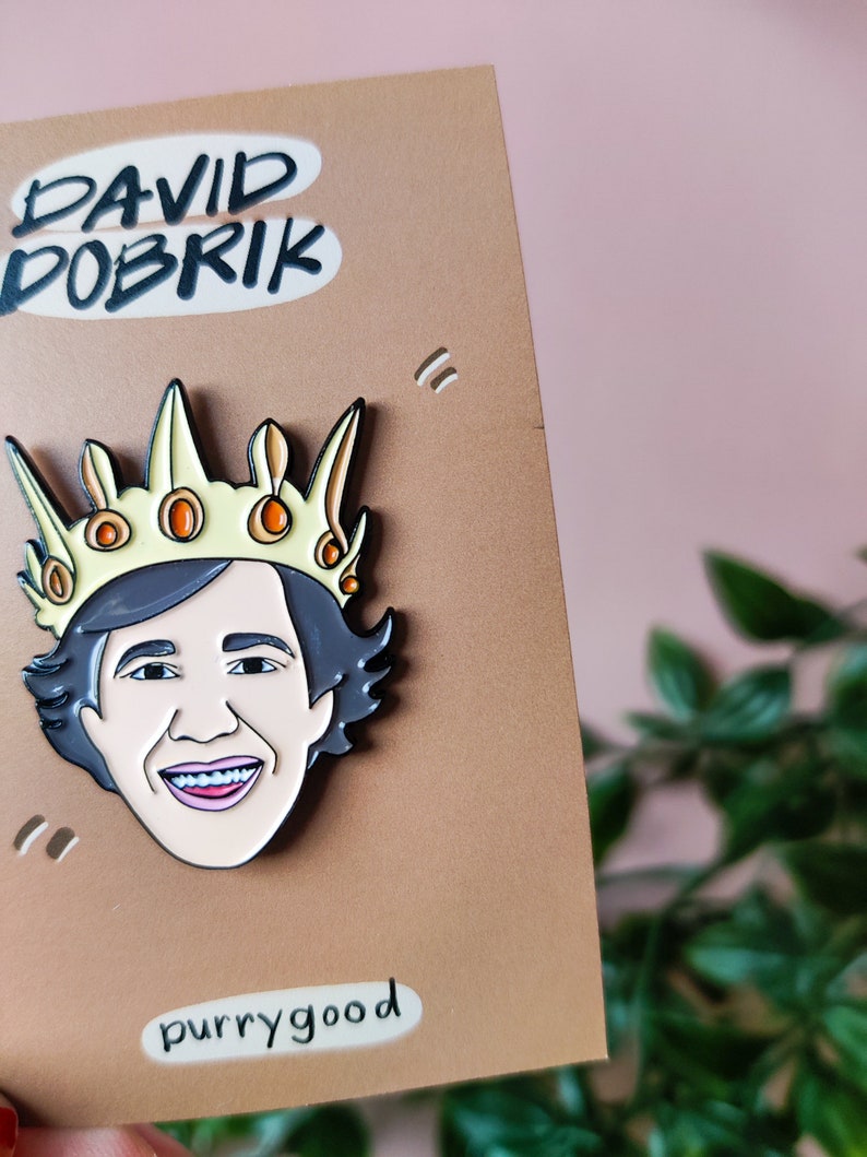 David Dobrik Esmalte Pin Soft pin Vlog Squad Lapel Brooch ...