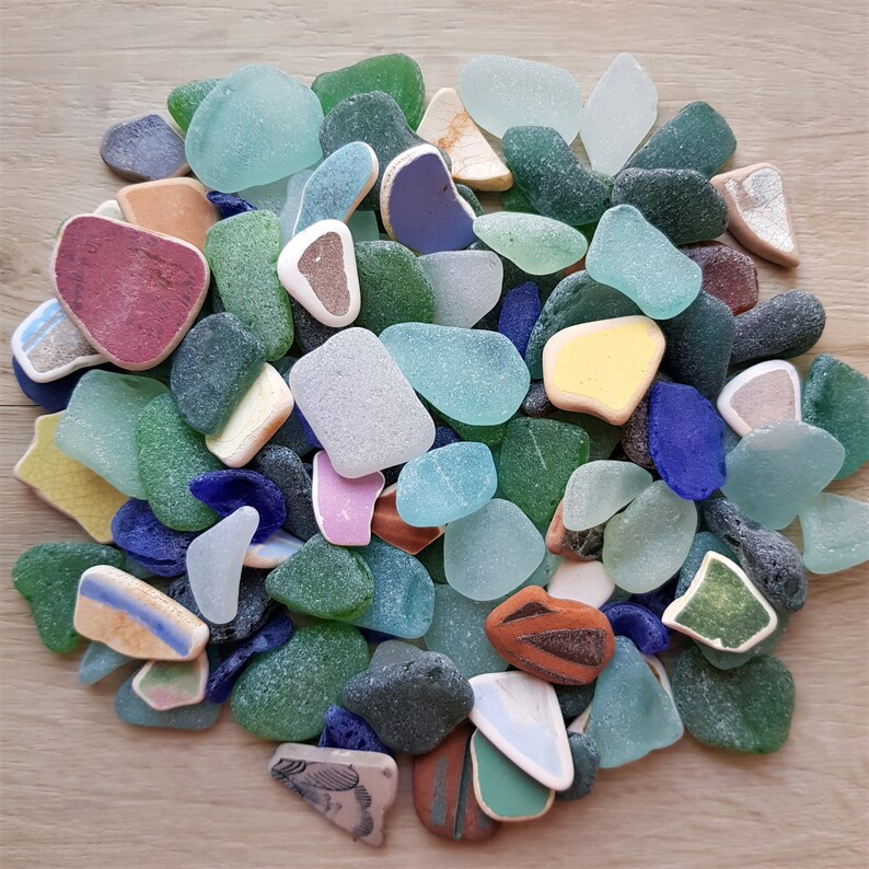Genuine Sea Glass and Pottery in Bulk Etsy