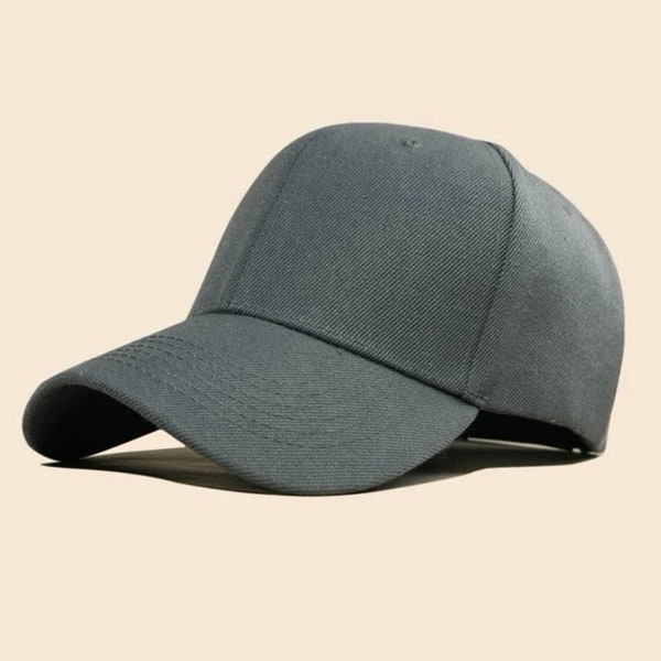 Dark Gray Hat Cap