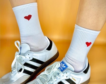 Soft Heart Socks