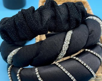 Black Winter Headband