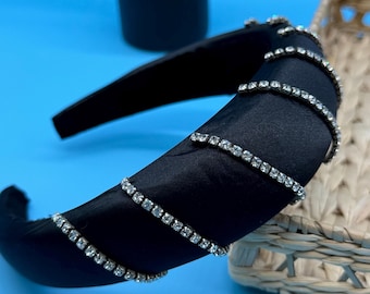 Crystal Strips Headband