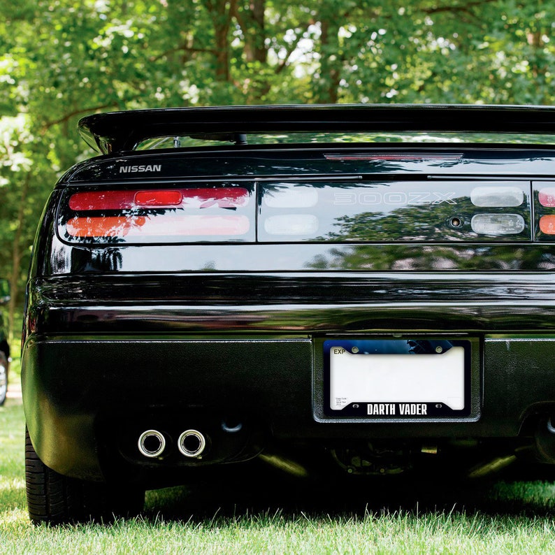darth vader license plate frame