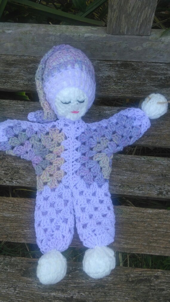 crochet hexy doll