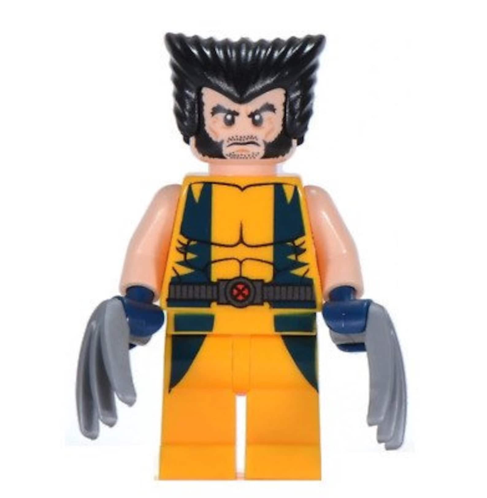 Wolverine Minifigure XMen Avengers Endgame Marvel Fits Lego Etsy