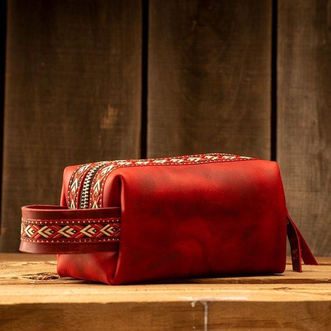 Leather Toiletry Bag Men, Leather Toiletry Bag, Mens Toiletry Bag, Personalized Leather Toiletry