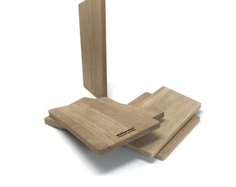 Cutting boards made of untreated oak - solid wood / STORTO