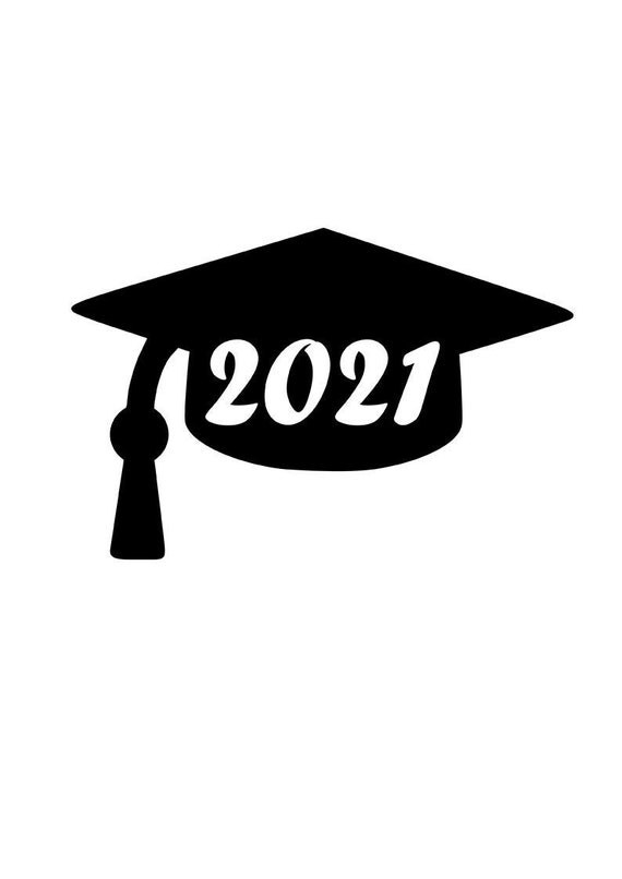 Download Graduation Cap 2021 SVG File Digital Download Cricut | Etsy
