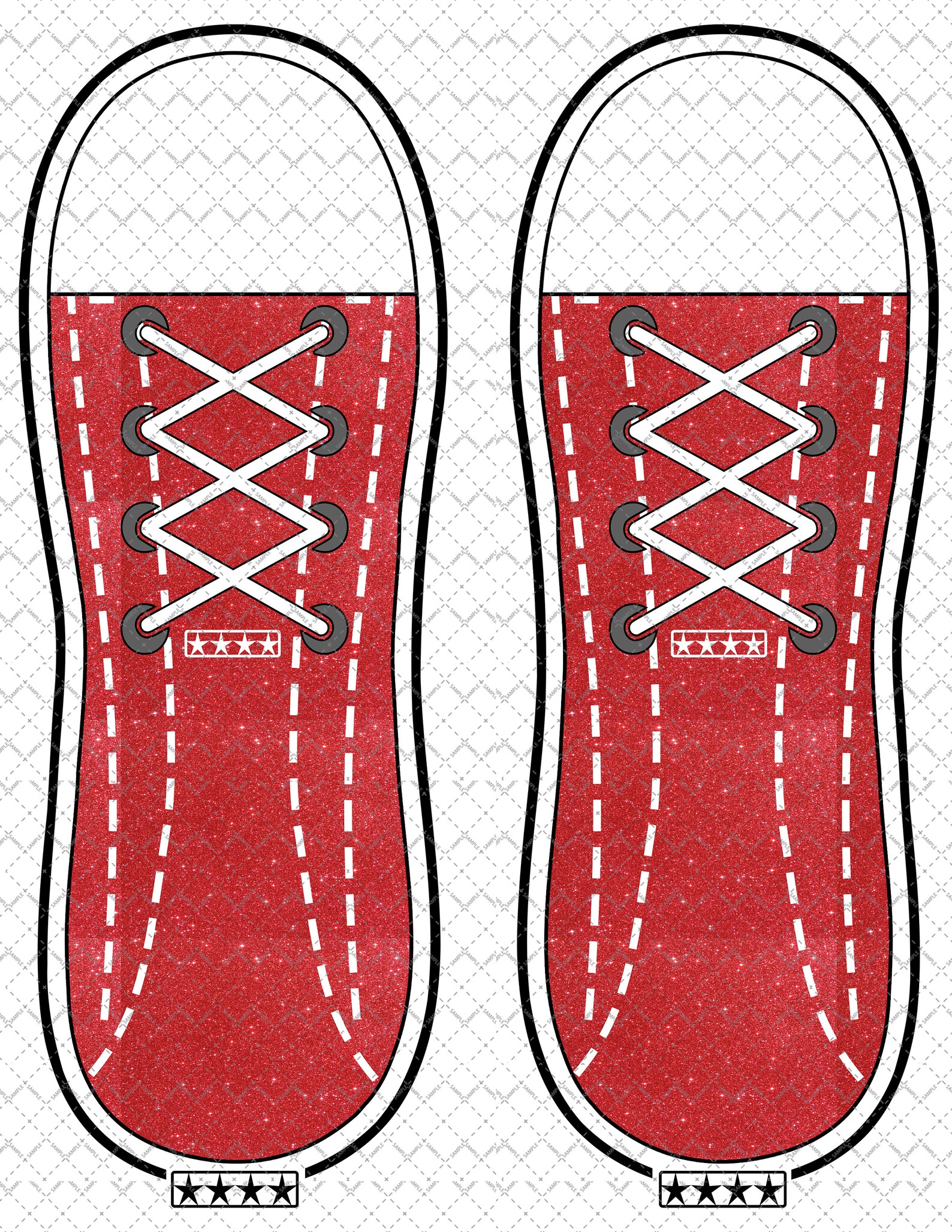 50 Converse Shoe SOCK Sublimation DESIGNS Design bundle Etsy