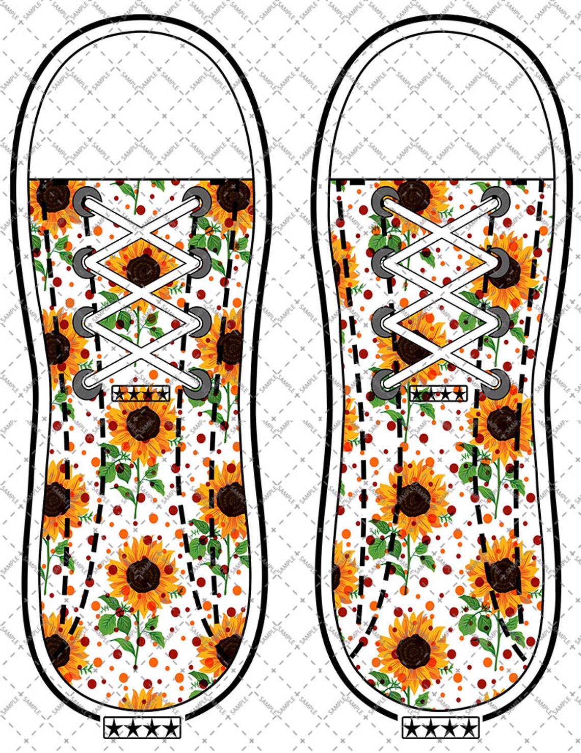 111 Converse Shoe SOCK Sublimation DESIGNS Design bundle Etsy